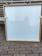 Spiegel met houten lijst, Ophalen, Zo goed als nieuw, Rechthoekig, Minder dan 100 cm
