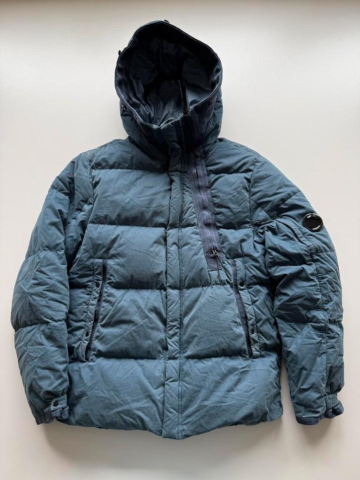 CP company 50 filli down jacket m, Kleding | Heren, Jassen | Winter, Zo goed als nieuw, Maat 48/50 (M), Ophalen of Verzenden
