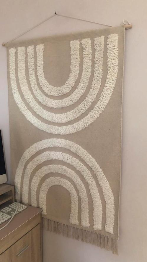 Wandkleed naturel 80x110cm, Huis en Inrichting, Woonaccessoires | Wanddecoraties, Zo goed als nieuw, Ophalen