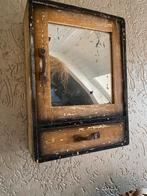 Spiegelkastje wandkastje, Antiek en Kunst, Curiosa en Brocante, Ophalen of Verzenden