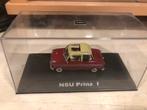 1:43 NSU Prinz 1 1958 Norev B. Rood, Ophalen of Verzenden, Gebruikt, Auto, Norev