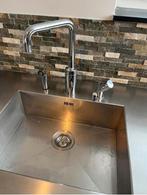 MANDEMAKERS HOOGGLANS KEUKEN, Huis en Inrichting, Ophalen, Wit, Hoekkeuken, Zo goed als nieuw