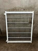 Poortje wit 120x100cm, Ophalen, Gebruikt, 100 tot 150 cm, Draaipoort