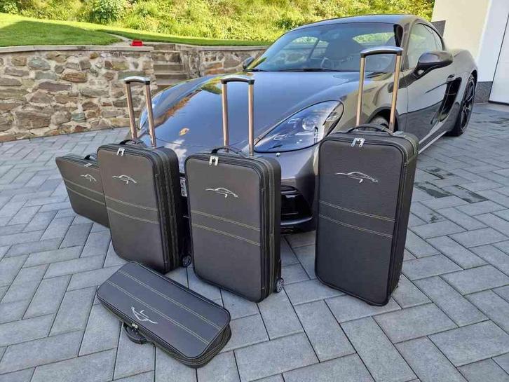Roadsterbag kofferset Porsche Cayman 718, Auto diversen, Auto-accessoires, Nieuw, Verzenden