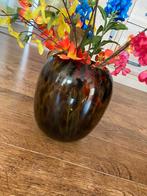 Luipaard vaas, Huis en Inrichting, Woonaccessoires | Vazen, Ophalen, Zo goed als nieuw, Glas, Minder dan 50 cm