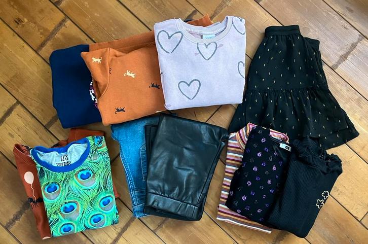 Kledingpakket meisje maat 122/128, Kinderen en Baby's, Kinderkleding | Kinder-kledingpakketten, Gebruikt, Maat 128, Ophalen of Verzenden