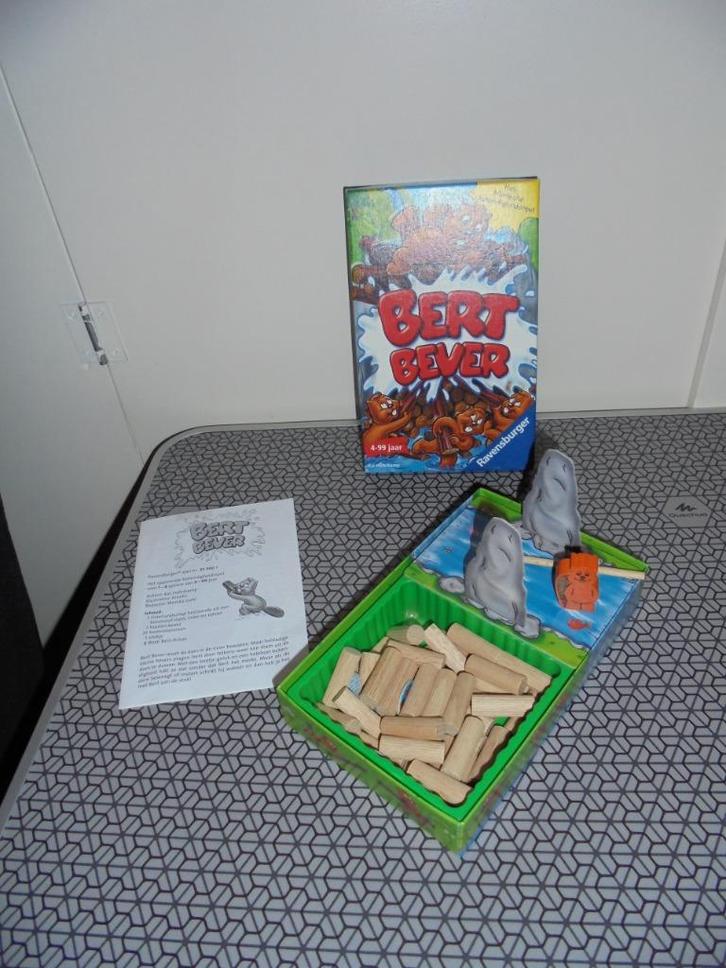 Bert Bever reisspel, Hobby en Vrije tijd, Gezelschapsspellen | Overige, Zo goed als nieuw, Ophalen of Verzenden