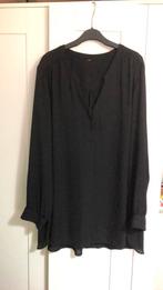 Nylon blouses zwart 3 XL, Ophalen of Verzenden