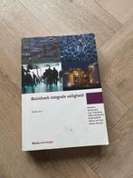 Basisboek Integrale Veiligheid - Derde Druk, Boeken, Studieboeken en Cursussen, Ophalen of Verzenden, Gamma, Gelezen, HBO