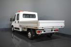 Peugeot Boxer 2.0 HDI 163 pk DC Dubbel Cabine Pick Up/ Open, Auto's, Bestelauto's, Voorwielaandrijving, Stof, Gebruikt, 4 cilinders