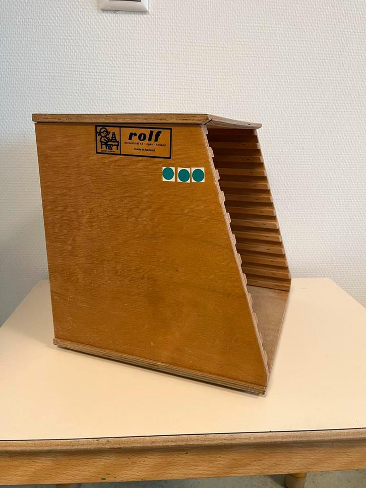 2 Rolf Puzzel Kastjes - Educatief Speelgoed, Kinderen en Baby's, Kinderkamer | Commodes en Kasten, Gebruikt, Kast, Minder dan 90 cm