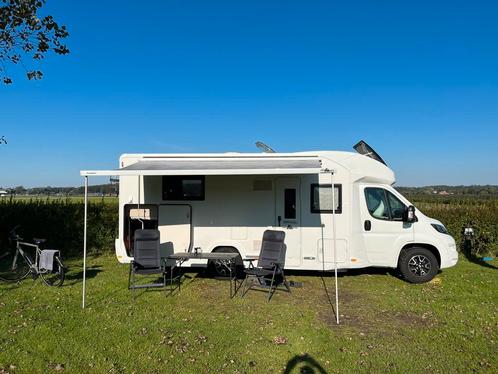 Chausson half intergraal,garage,queensbed,hefbed,, Caravans en Kamperen, Campers, Particulier, Half-integraal, tot en met 4, Chausson