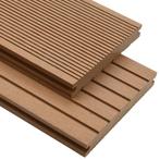 Terrasplanken met accessoires 20 m² 2,2 m massief HKC teak, Ophalen of Verzenden, Nieuw, Composiet
