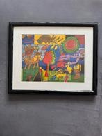 Vintage after Corneille, Rechthoekig Staand, Met lijst, Deurposter of groter, Ophalen of Verzenden