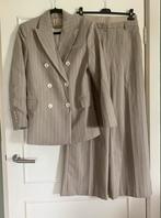 Beige gestreepte JoshV, Josh V Pleun blazer XL, Beige, Maat 46/48 (XL) of groter, Nieuw, Ophalen of Verzenden