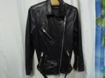 zwarte sheep leren jas Billie Biker mt M All Saints, Maat 38/40 (M), All Saints, Zwart, Ophalen of Verzenden