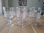 Set van 6 vintage wijnglazen Luminarc voor BP jaren 70, Ophalen of Verzenden