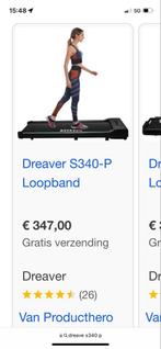 Dreaver S340-P loopband, Ophalen, Zo goed als nieuw, Metaal, Loopband