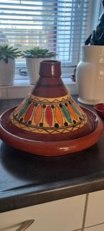 Mooie Tajine / Aardewerk stoofpot, Ophalen of Verzenden, Zo goed als nieuw