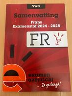 ExamenOverzicht - Samenvatting Examenstof Frans VWO, Ophalen of Verzenden, Nederlands, Overige niveaus, ExamenOverzicht