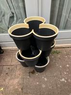 7 stappelbare potten, Tuin en Terras, Rond, Ophalen of Verzenden, Zo goed als nieuw, Minder dan 25 cm