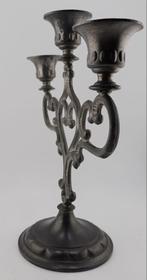 Kandelaar van tin, Antiek en Kunst, Antiek | Kandelaars, Ophalen of Verzenden, Overige materialen