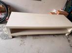 Witte TV Tafel - Strak Design, Huis en Inrichting, Kasten | Televisiemeubels, Kunststof, Gebruikt, 100 tot 150 cm, Ophalen of Verzenden