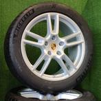 Originele 19 inch Porsche Panamera 971 velgen met banden, 19 inch, Gebruikt, 295 mm, Banden en Velgen