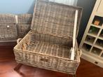 Riviera maison Rieten Kist / Opbergkist, Overige materialen, Minder dan 50 cm, Gebruikt, 50 tot 100 cm