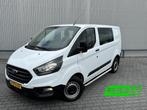 Ford Transit Custom 280 2.0 TDCI L1H1 Ambiente*A/C*DUBBELCAB, Auto's, Bestelauto's, Voorwielaandrijving, Stof, Gebruikt, 4 cilinders