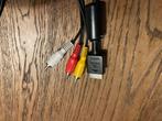 PS2 scartkabel, Ophalen of Verzenden, Zo goed als nieuw, Minder dan 2 meter, Scartkabel