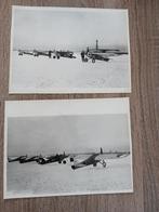 Twee grote foto's van de pander S op Waalhaven, Verzamelen, Luchtvaart en Vliegtuigspotten, Ophalen of Verzenden, Zo goed als nieuw