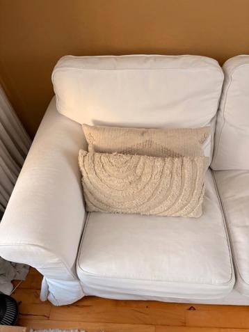 Witte Ikea Ektorp 3 zitsbank - afbeelding 4