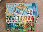 Montessori Alfabet & Cijfer Puzzel, ZGAN!, Ophalen of Verzenden, Zo goed als nieuw, Puzzelen