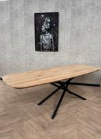 Eiken deens ovaal eettafel 240x100 *nieuw, Huis en Inrichting, Tafels | Eettafels, Eikenhout, Nieuw, Vijf personen of meer, Overige vormen