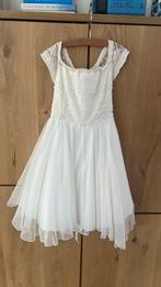 Communiejurk Diamante Blu (maat 128), Ophalen of Verzenden, Zo goed als nieuw, Meisje, Jurk of Rok