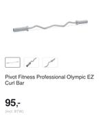 Pivot Olympic Curl Bar, Sport en Fitness, Ophalen, Zo goed als nieuw