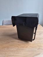 Inbouw Prullenbak Uittrekbaar Soft-Close 20L Zwart, Kunststof, Ophalen of Verzenden, Zo goed als nieuw, Minder dan 50 cm