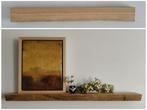 Zwevende houten wandplank decoratie schap 79cm eiken, Houtatelier M.Y., Info@myhoutatelier.nl, Ophalen of Verzenden, Zo goed als nieuw