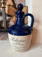 Vintage Ballantine's Whisky Kruik - Blauw Paars Glazuur, Ophalen of Verzenden