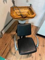 Kapper wasbak, stoel