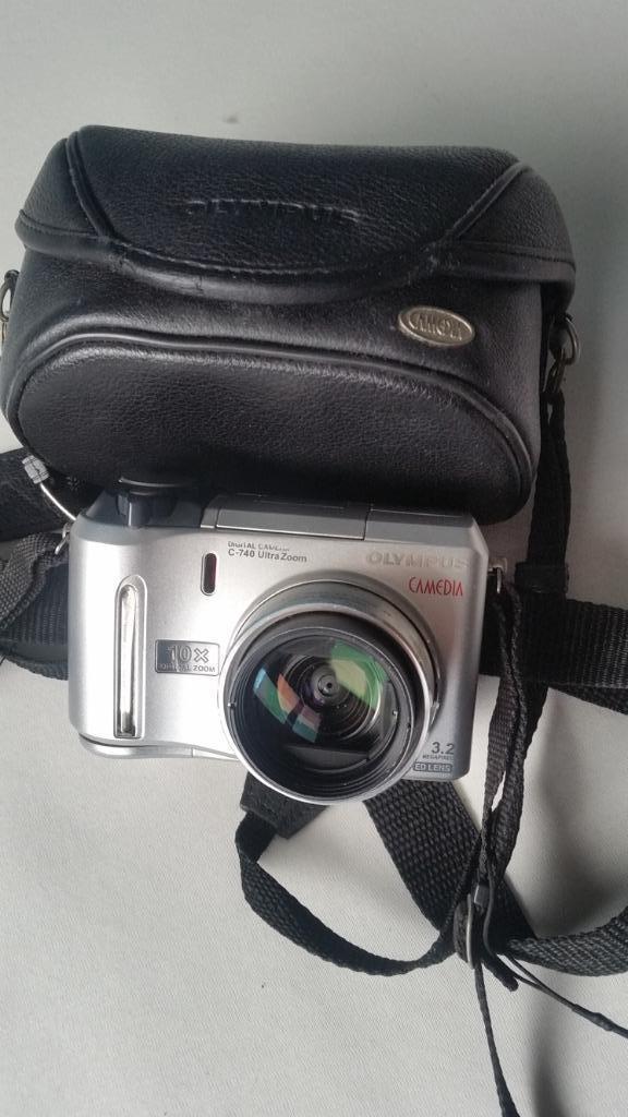 Olympus CAMEDIA C-740 Ultra Zoom 3.2MP Digitale Camera, Audio, Tv en Foto, Fotocamera's Digitaal, Gebruikt, Compact, Olympus, 8 keer of meer