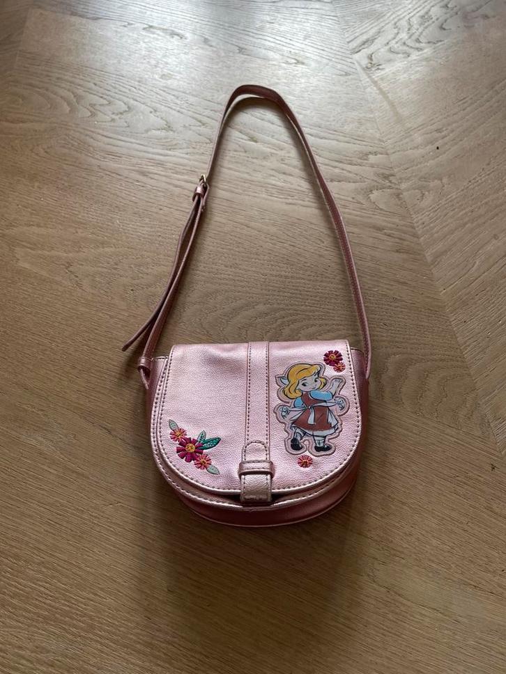Metallic roze kinder tasje van Disney, Kinderen en Baby's, Kindermode-accessoires, Zo goed als nieuw, Ophalen of Verzenden