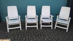 Hartman Tuinstoelen - Set van 4, Ophalen, Gebruikt, Kunststof, Verstelbaar