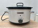 Crock-Pot Slowcooker - 3 liter -wit/chroom, Ophalen of Verzenden, Zo goed als nieuw