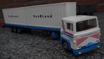 SCANIA 141 VIT Sealand container oplegger TEKNO zgan TOP, Ophalen of Verzenden, Zo goed als nieuw, Bus of Vrachtwagen, Tekno