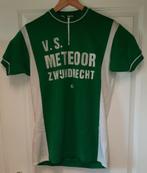 Wollen Retro wielrenshirt groen wit VS Meteoor Zwijndrecht, Fietsen en Brommers, Fietsaccessoires | Fietskleding, Nieuw, Bovenkleding