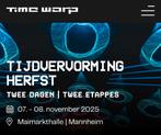 Time Warp 2x tickets voor 2 dagen, Tickets en Kaartjes, Evenementen en Festivals, Twee personen