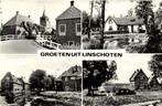Groeten uit Linschoten - 4 afb - 197? gelopen, Verzamelen, Ophalen of Verzenden, 1940 tot 1960, Gelopen, Overijssel