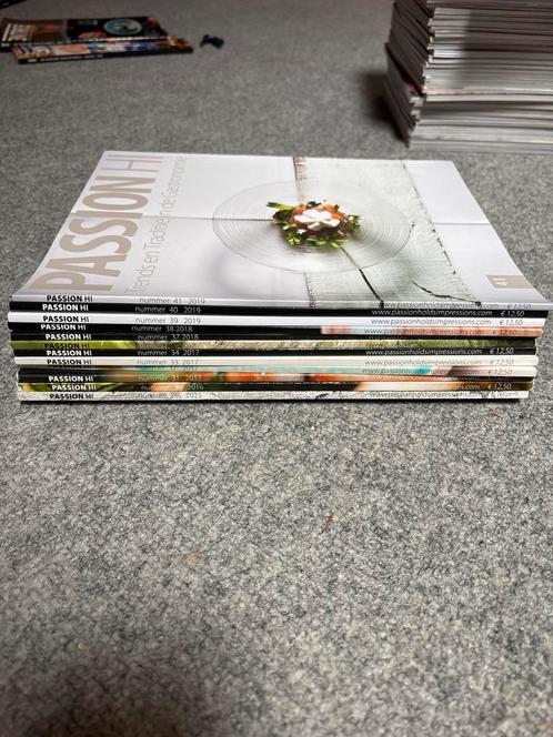 Passion Hi – 13 gastronomie magazines los of bundel, Boeken, Tijdschriften en Kranten, Zo goed als nieuw, Ophalen of Verzenden